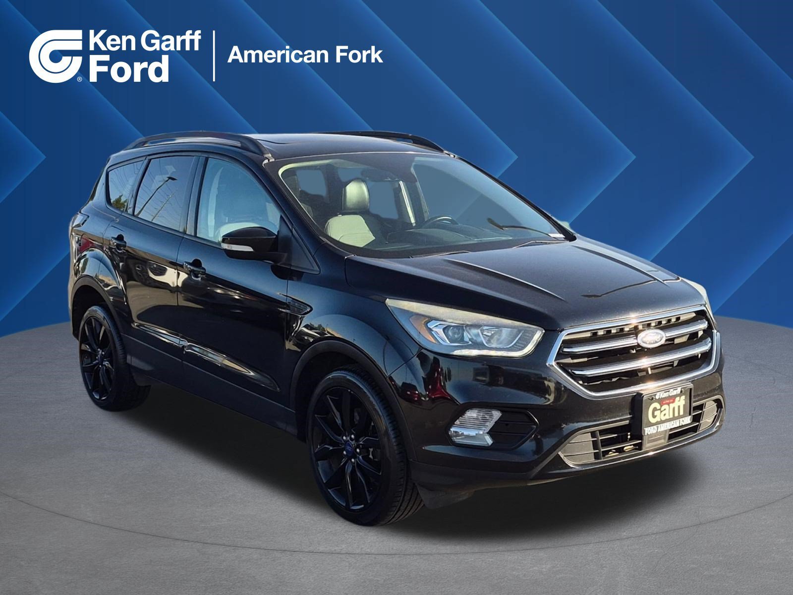 Used 2017 Shadow Black Ford Titanium image 1