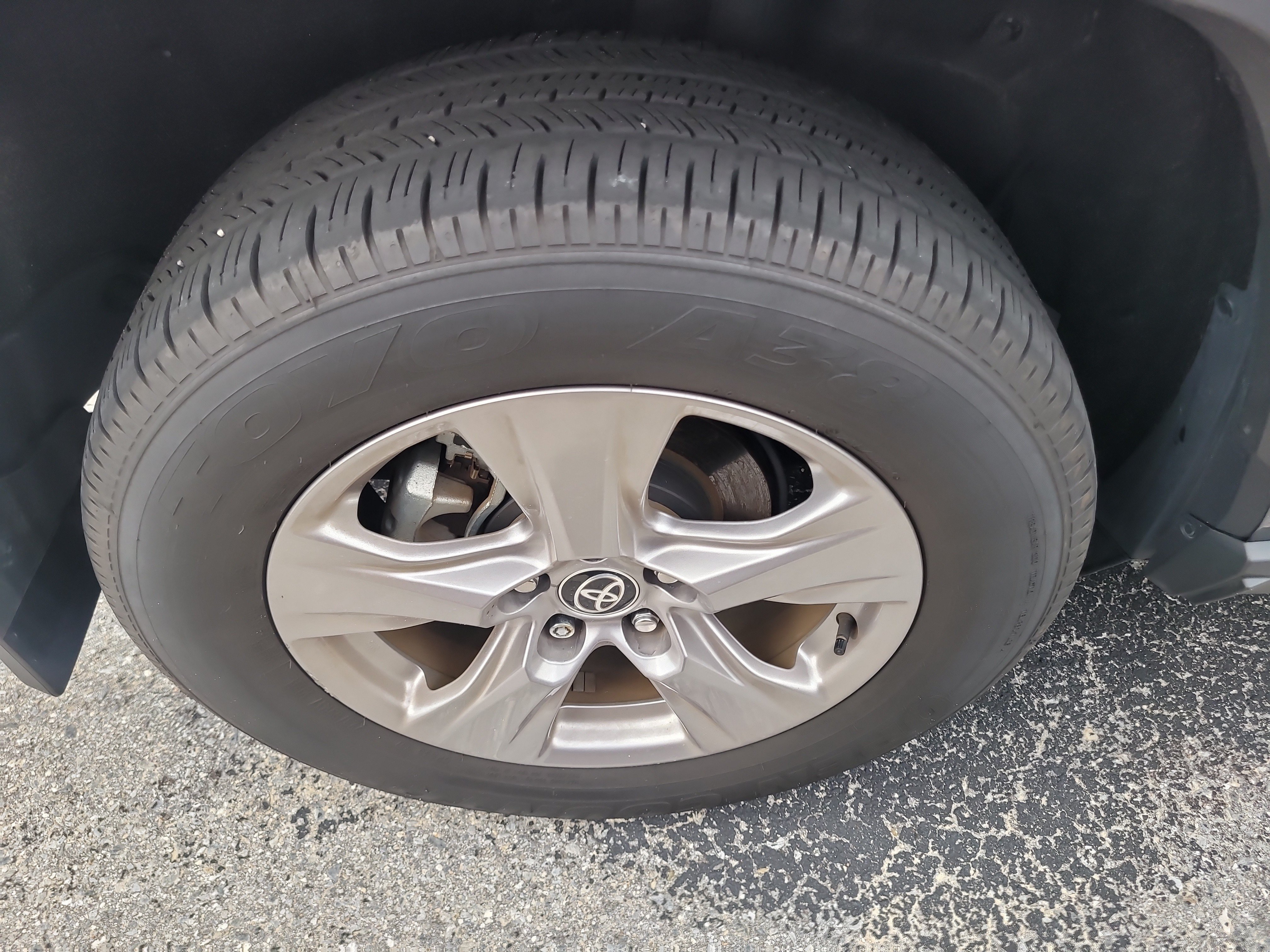 Used 2025 Magnetic Gray Metallic Toyota XLE image 7