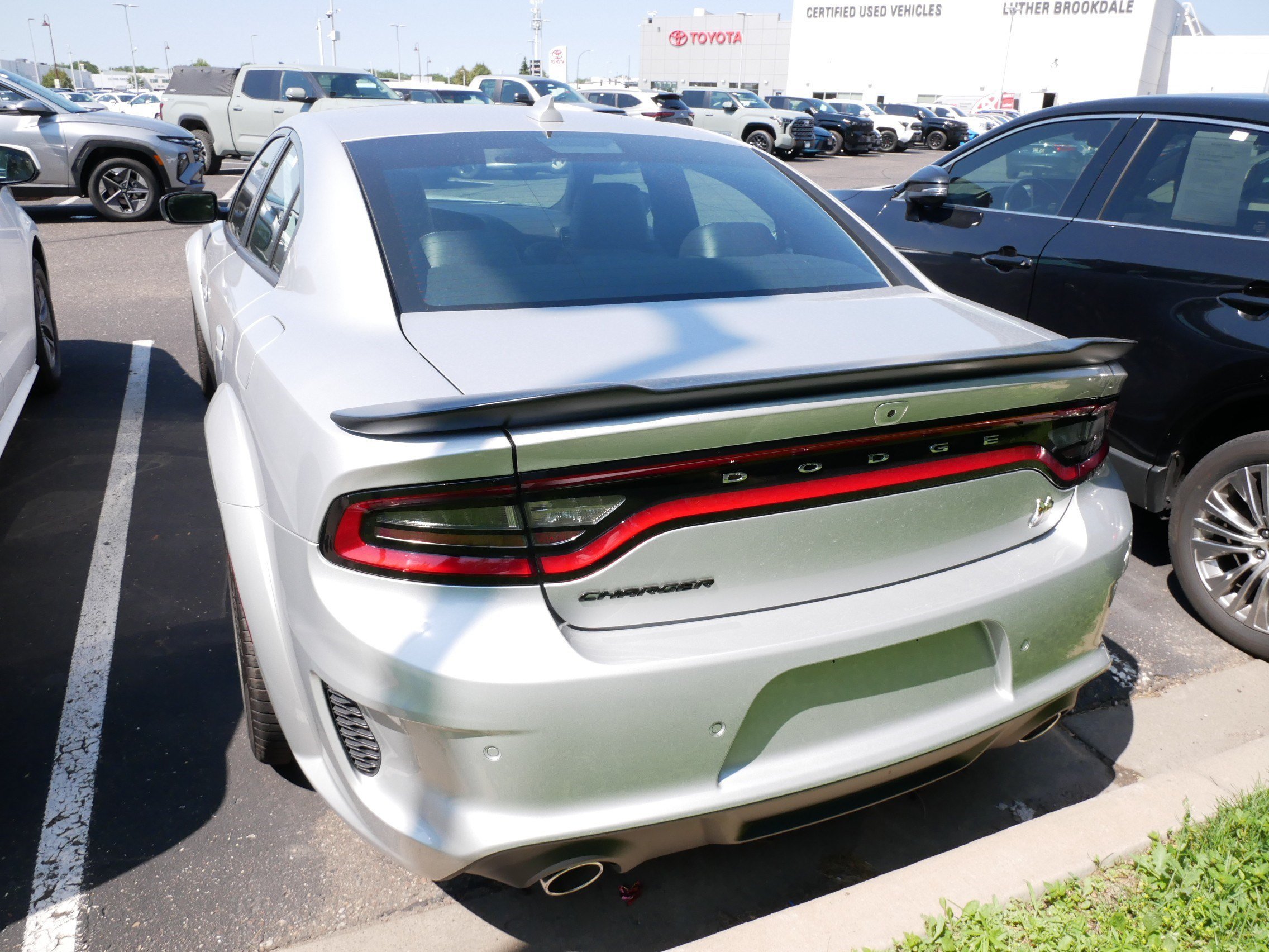 Used 2023 Triple Nickel Clearcoat Dodge Scat Pack Widebody image 8