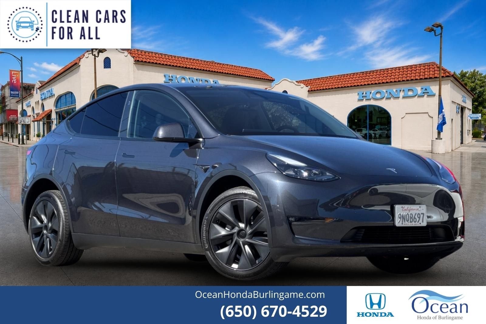 Used 2024 Stealth Gray Tesla Long Range image 1
