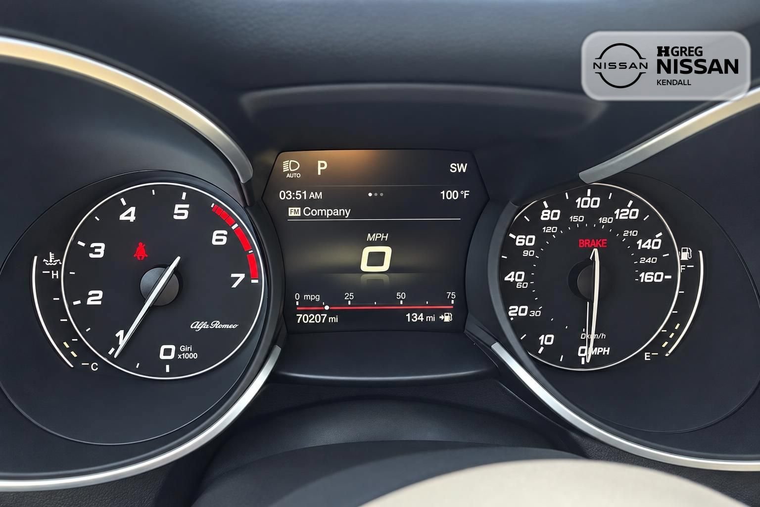 Used 2018 Black Alfa Romeo Base image 10