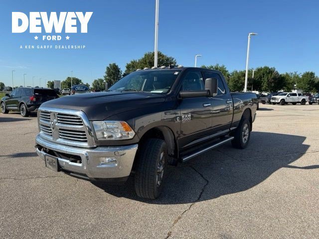 Used 2018 Granite Crystal Clearcoat Metallic Ram Big Horn image 5