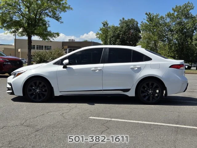 Used 2024 White Toyota SE image 2