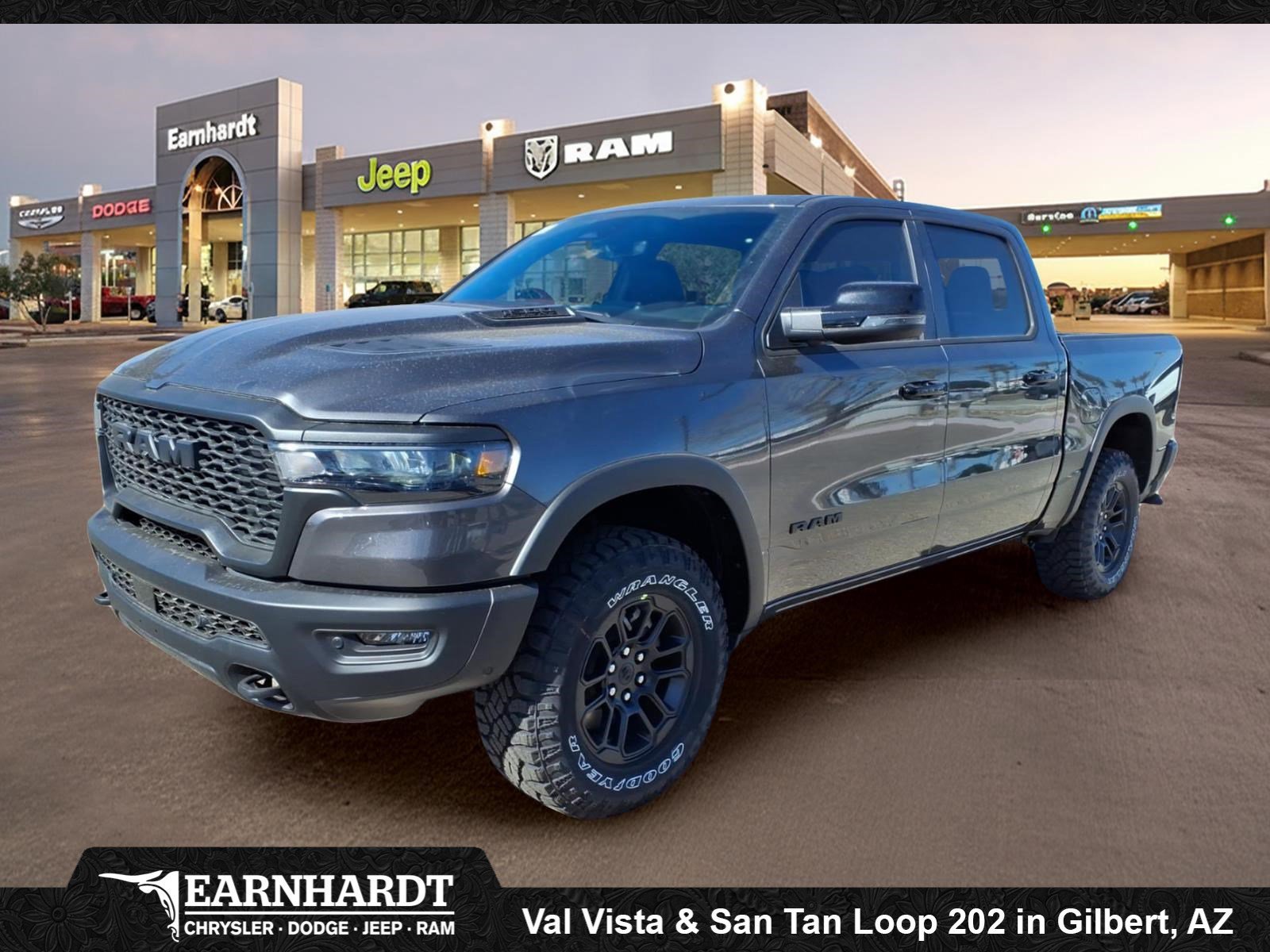 New 2026 Granite Crystal Metallic Clear-Coat Exterior Paint RAM Rebel image 1