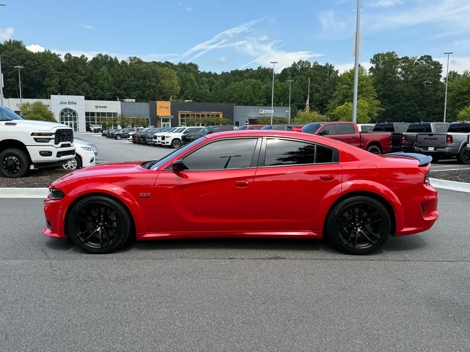 Used 2023 Torred Clearcoat Dodge Scat Pack Widebody image 2