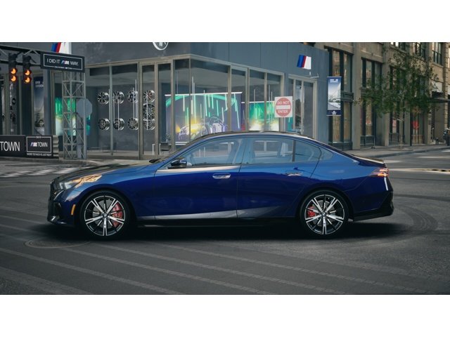 New 2027 Tanzanite Blue II Metallic BMW 540i image 4