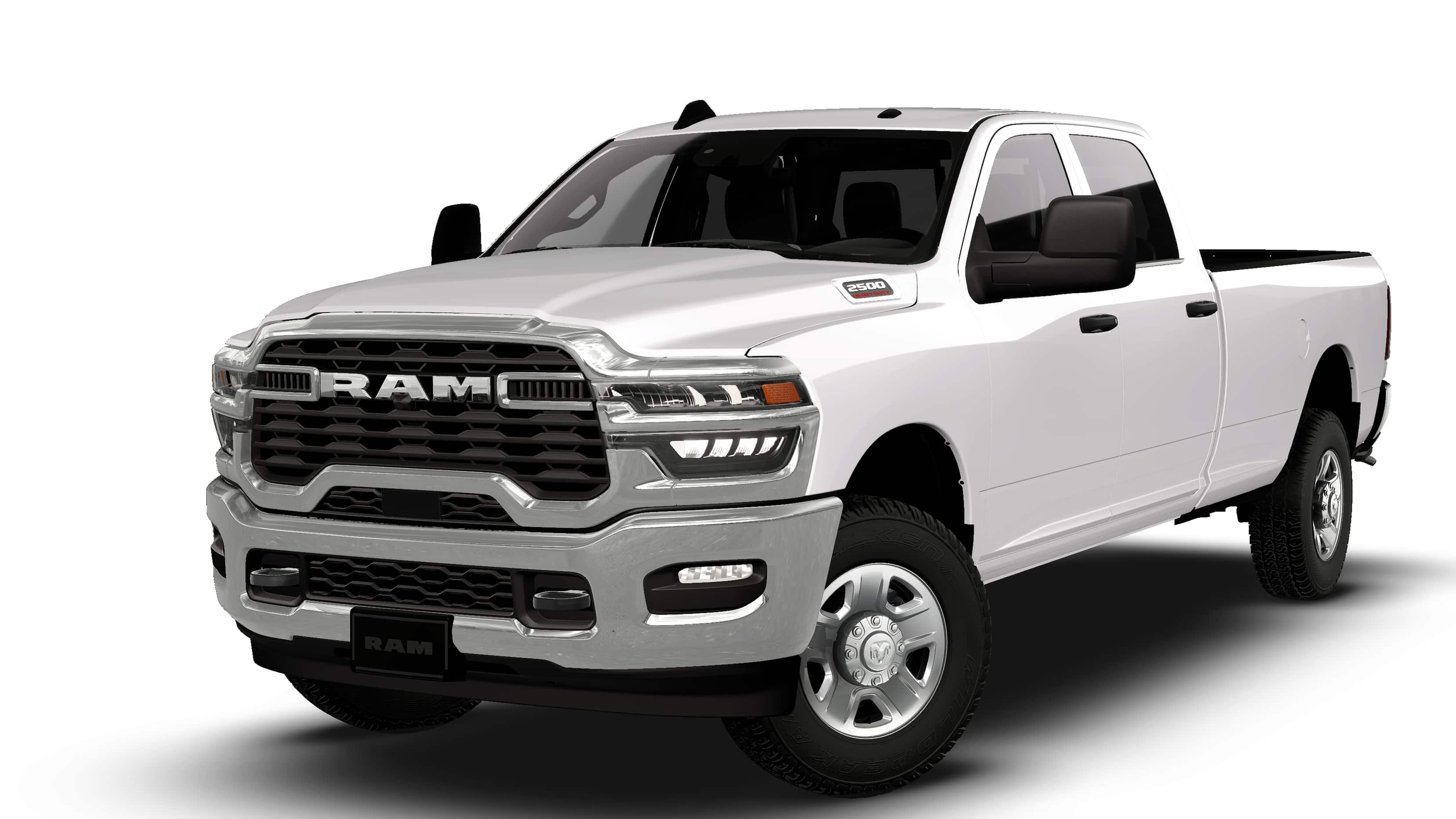New 2026 Bright White Clear-Coat Exterior Paint RAM Tradesman image 13