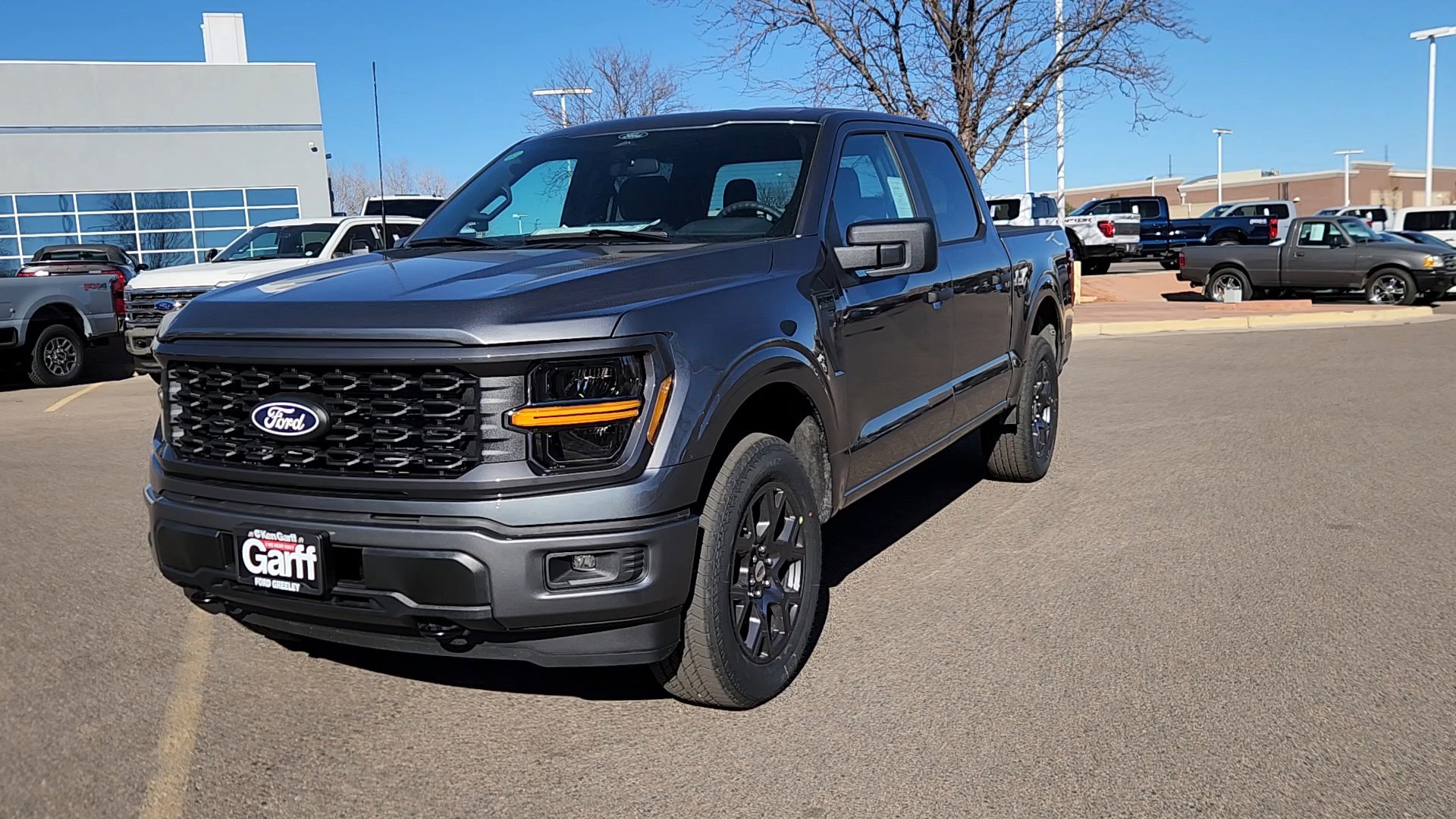 New 2026 Carbonized Gray Metallic Ford STX image 2
