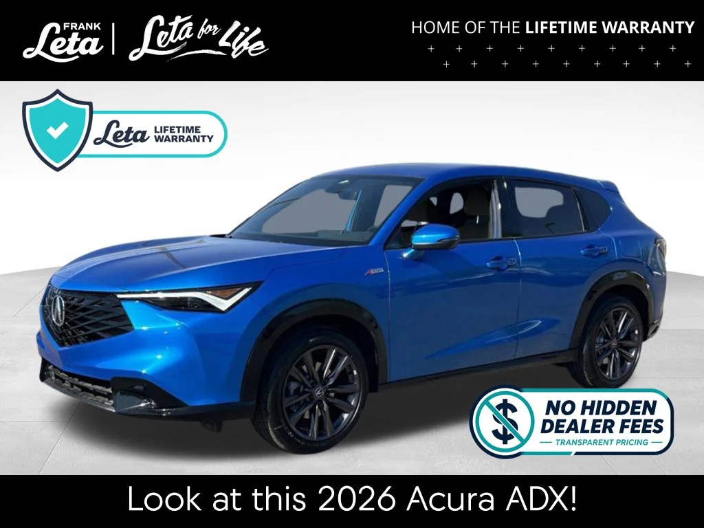 2026 Acura ADX A-Spec Package