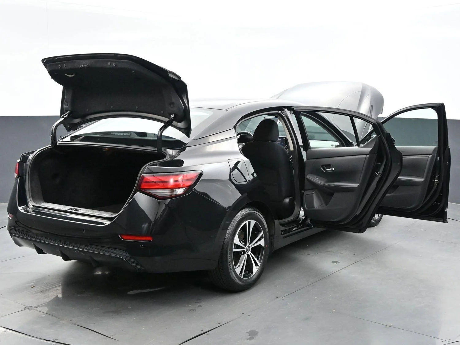 Used 2021 Black Nissan SV image 36