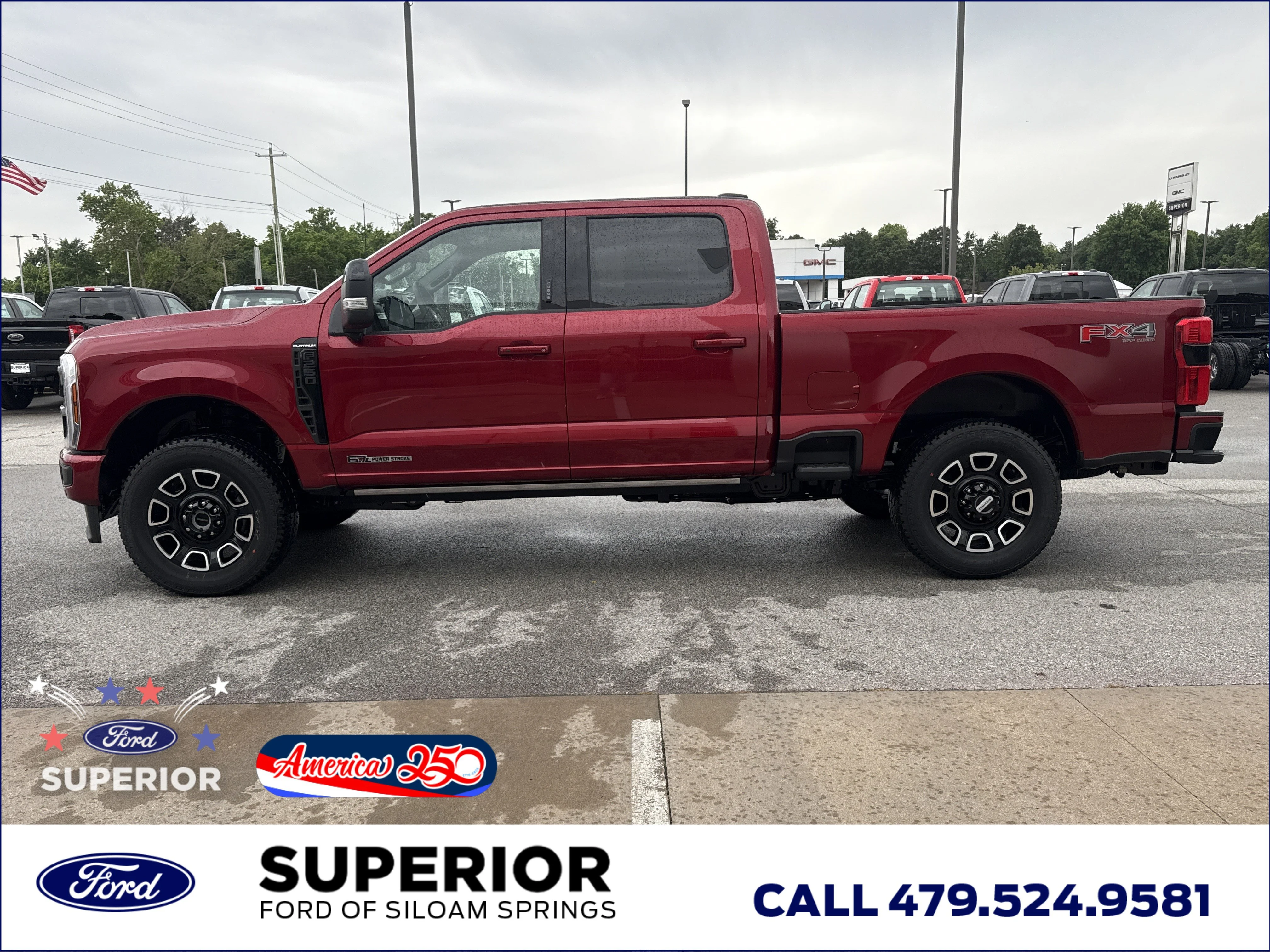 New 2026 Ruby Red Metallic Tinted Clearcoat Ford Platinum 4WD image 11
