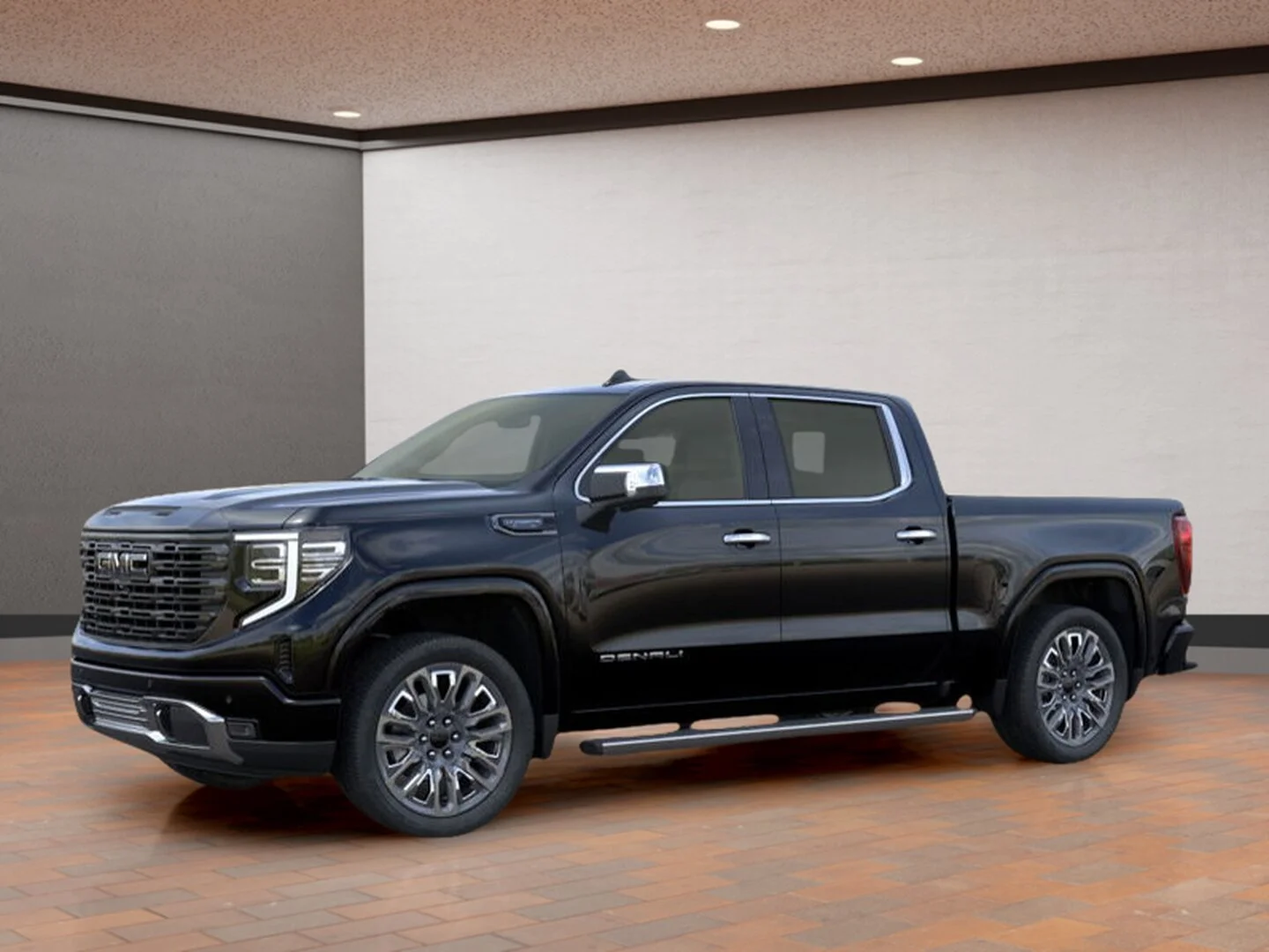 New 2026 Black GMC Crew Cab Short Box 4-Wheel Drive Denali Ultimate image 2