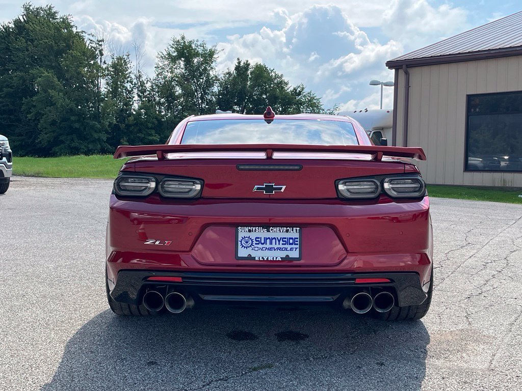 Used 2020 GARNET RED TINTCOAT Chevrolet ZL1 image 3