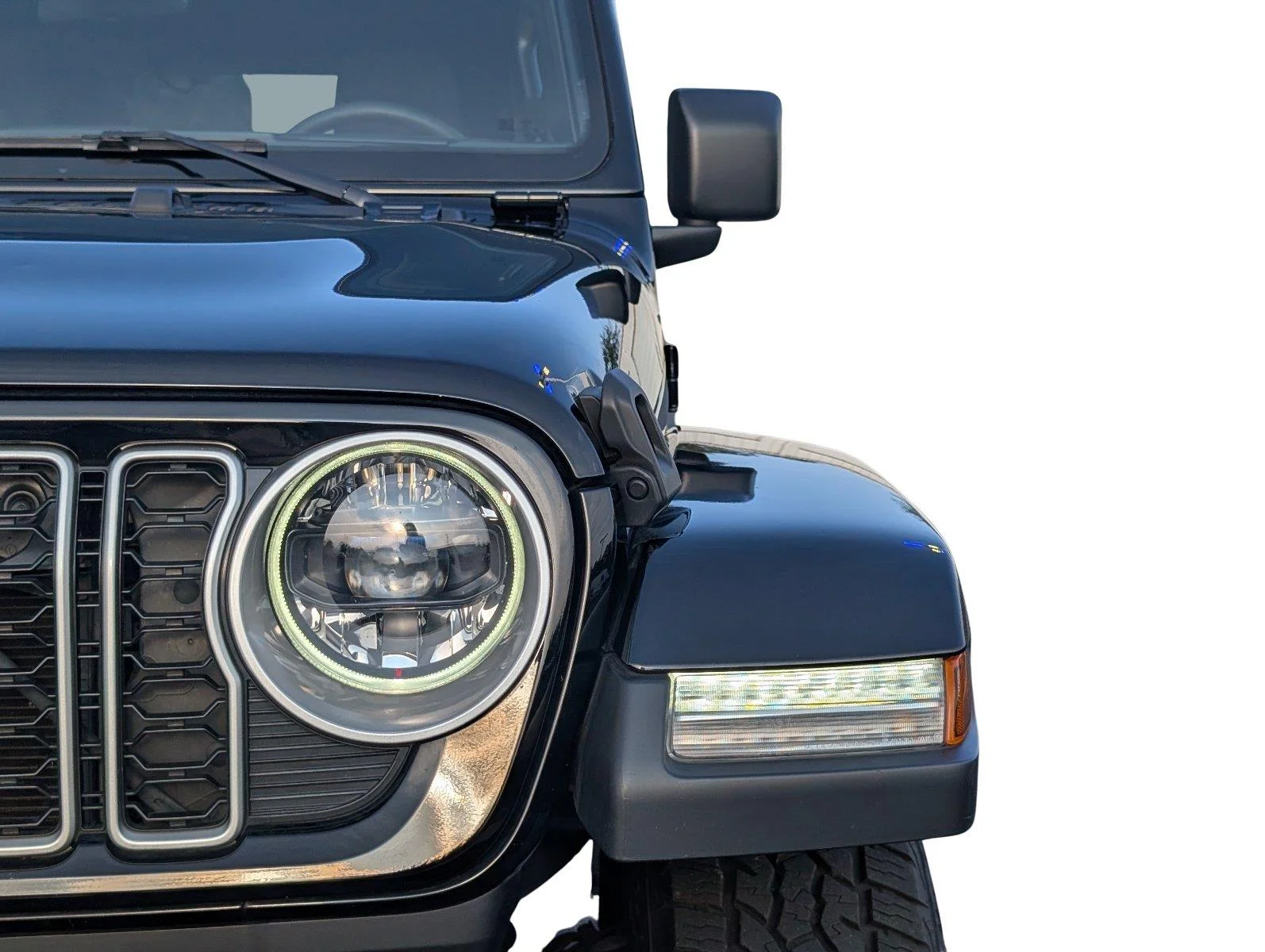 Used 2025 Black Clearcoat Jeep Sahara image 35