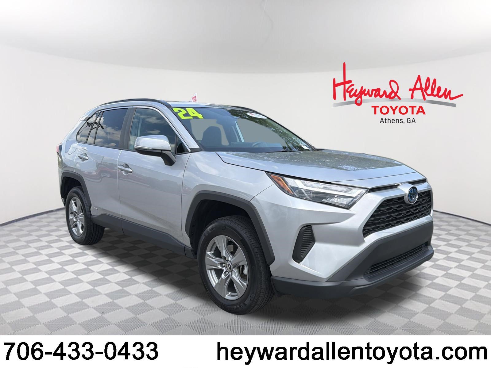 Certified Used 2024 Silver Sky Metallic Toyota LE image 1