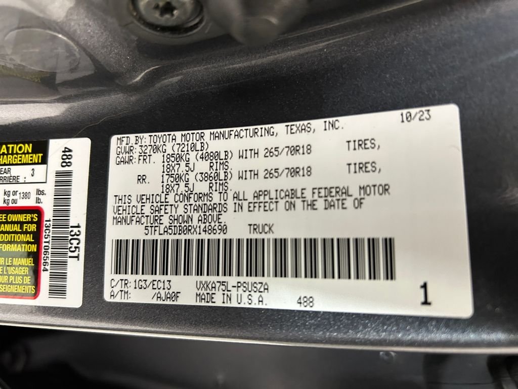 Used 2024 Gray Toyota SR5 image 20