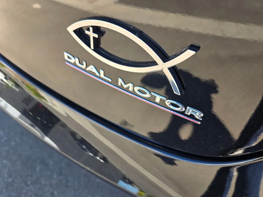 Used 2022 Solid Black Tesla Performance image 10