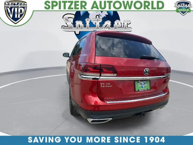 Certified Used 2023 Red Volkswagen 3.6L V6 SE w/Technology image 8