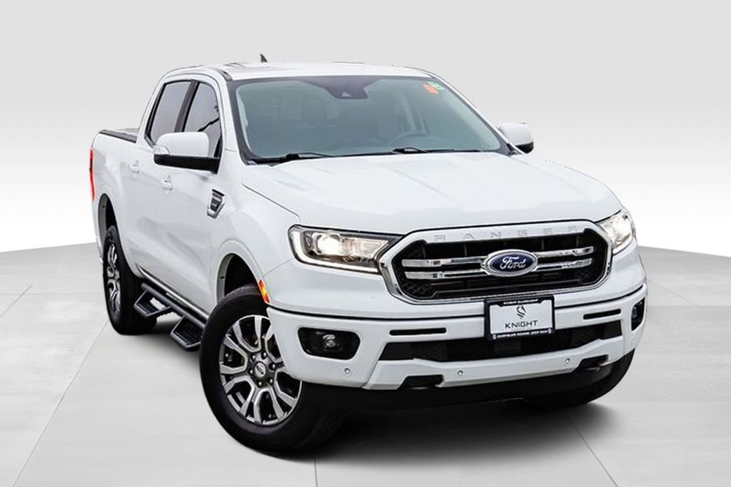 Used 2019 Oxford White Ford Lariat image 2