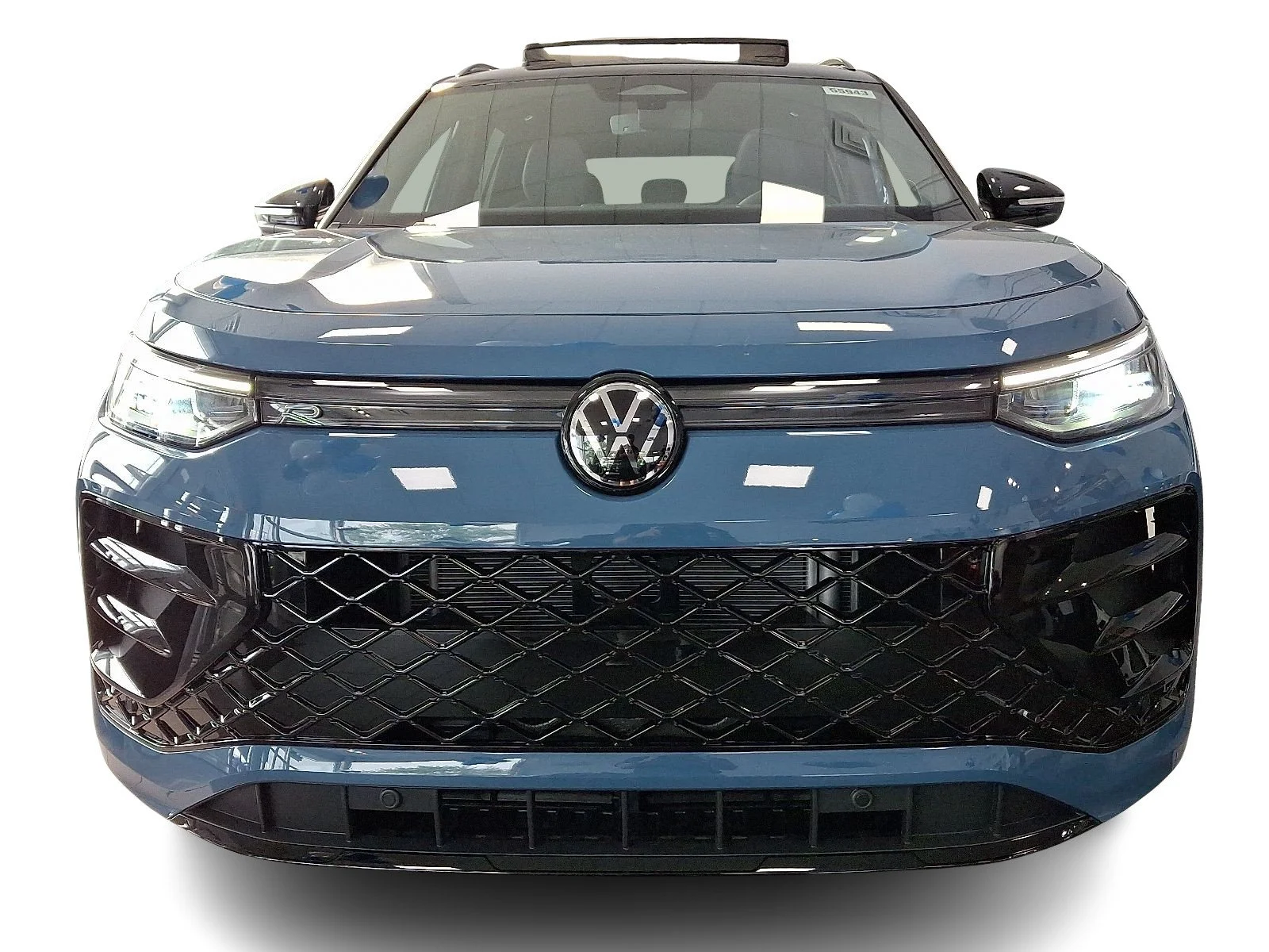 New 2026 Monterey Blue w/Deep Black Roof - U12T Volkswagen SE R-Line Black image 2