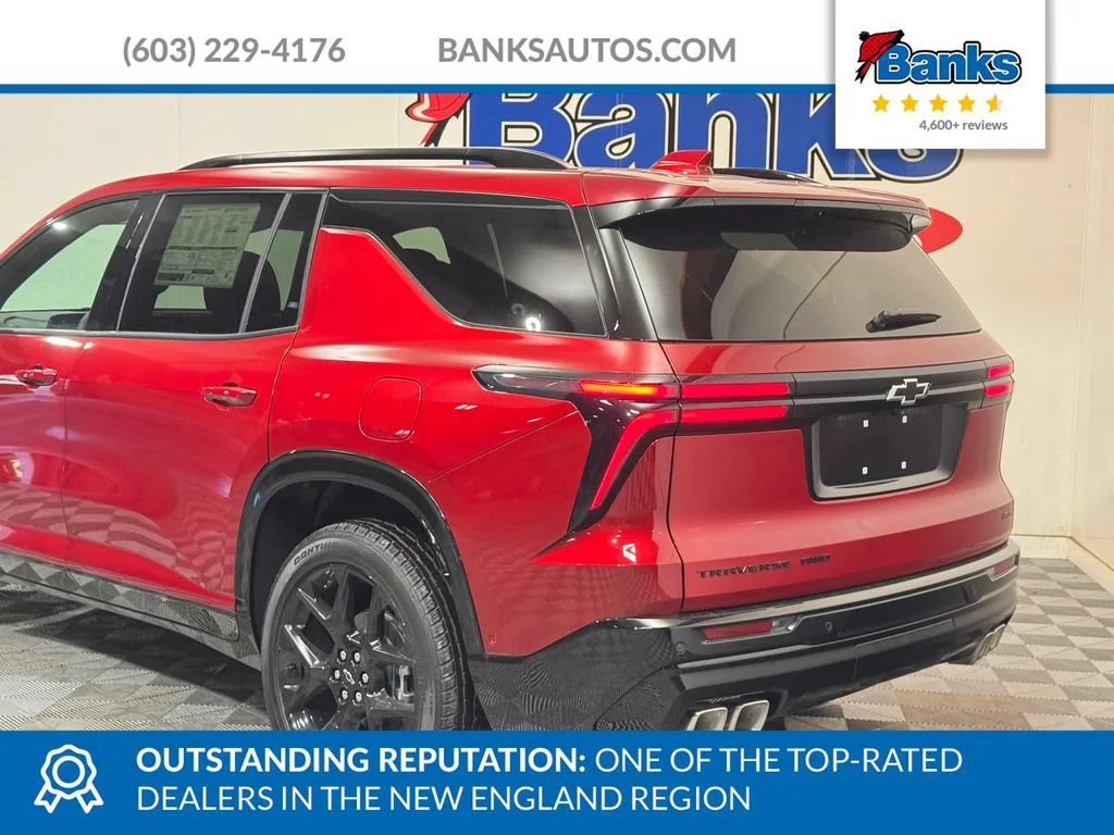 New 2026 Radiant Red Tintcoat Chevrolet RS image 6