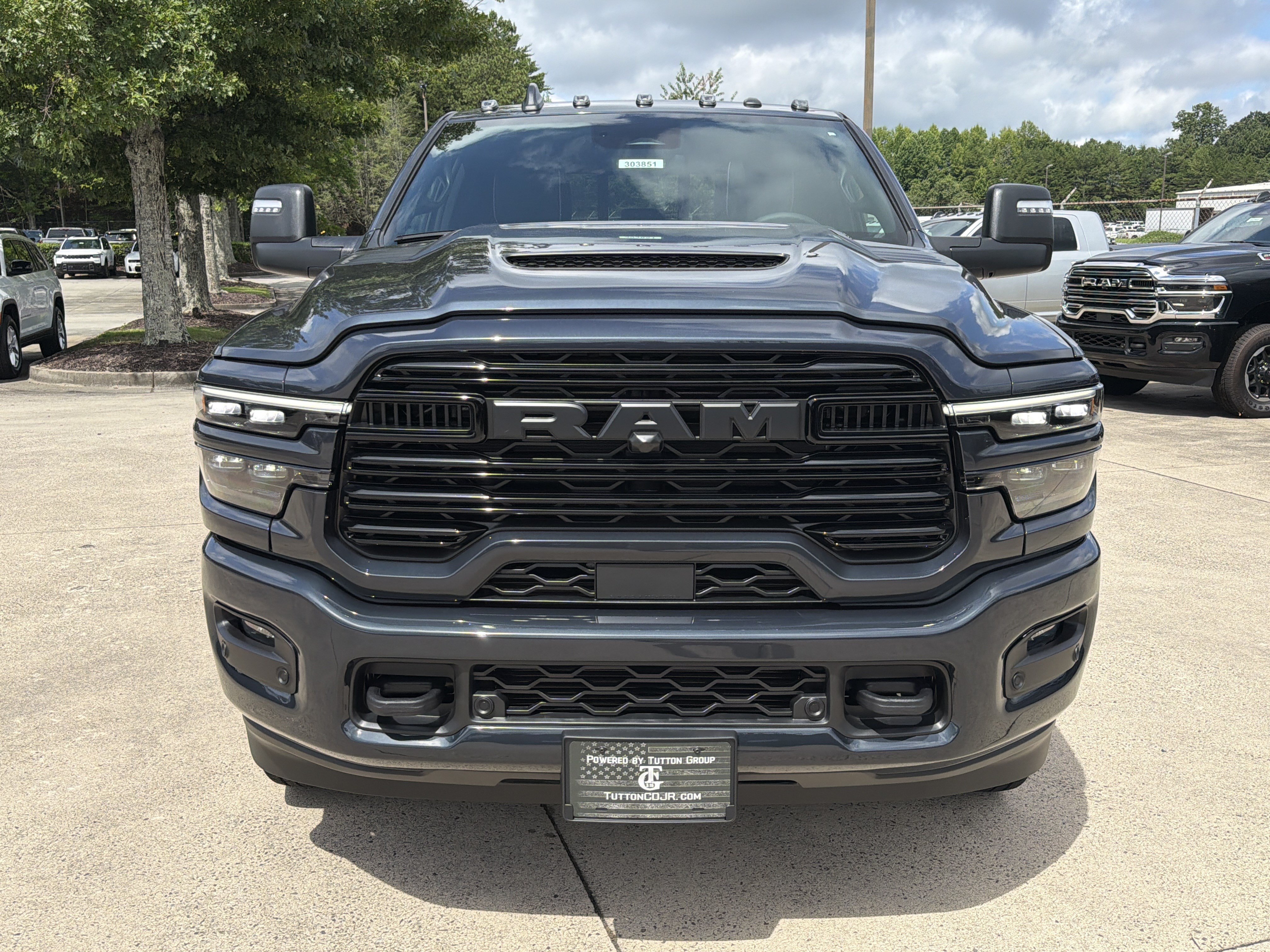 New 2026 Forged Blue Metallic Exterior Paint RAM Laramie image 2