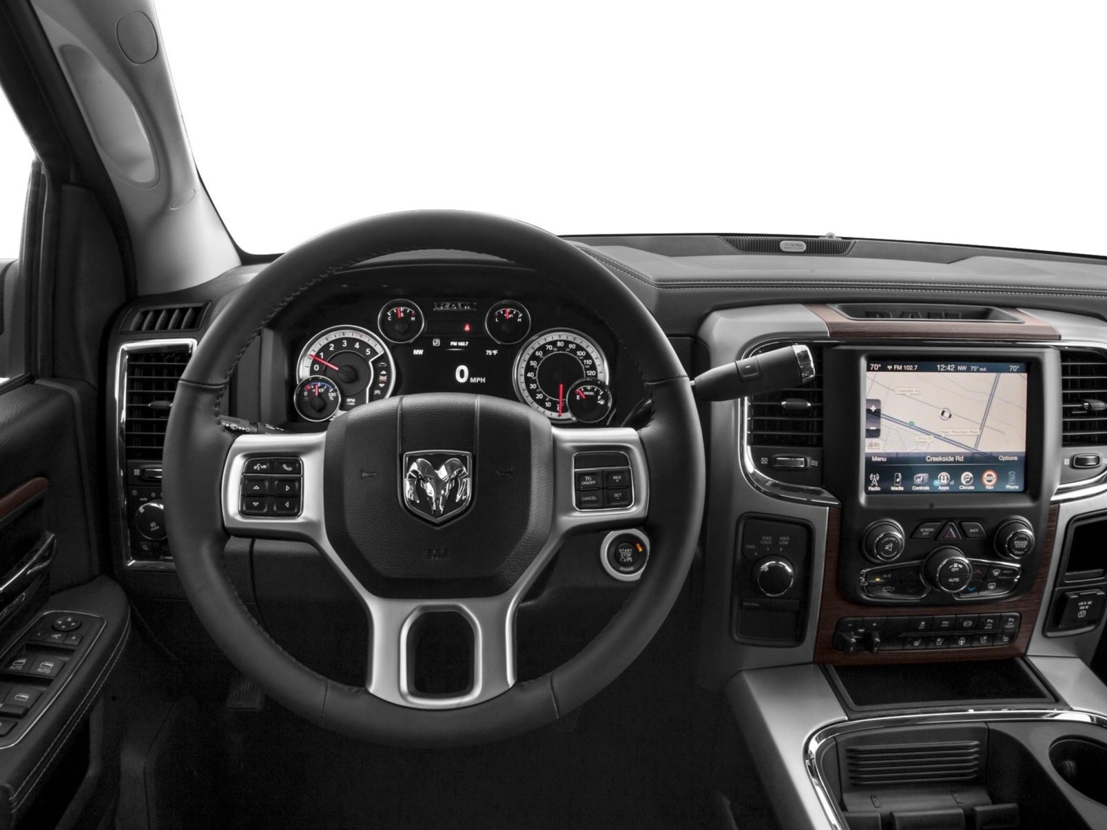 Used 2016 Granite Crystal Metallic Clearcoat Ram Laramie image 4