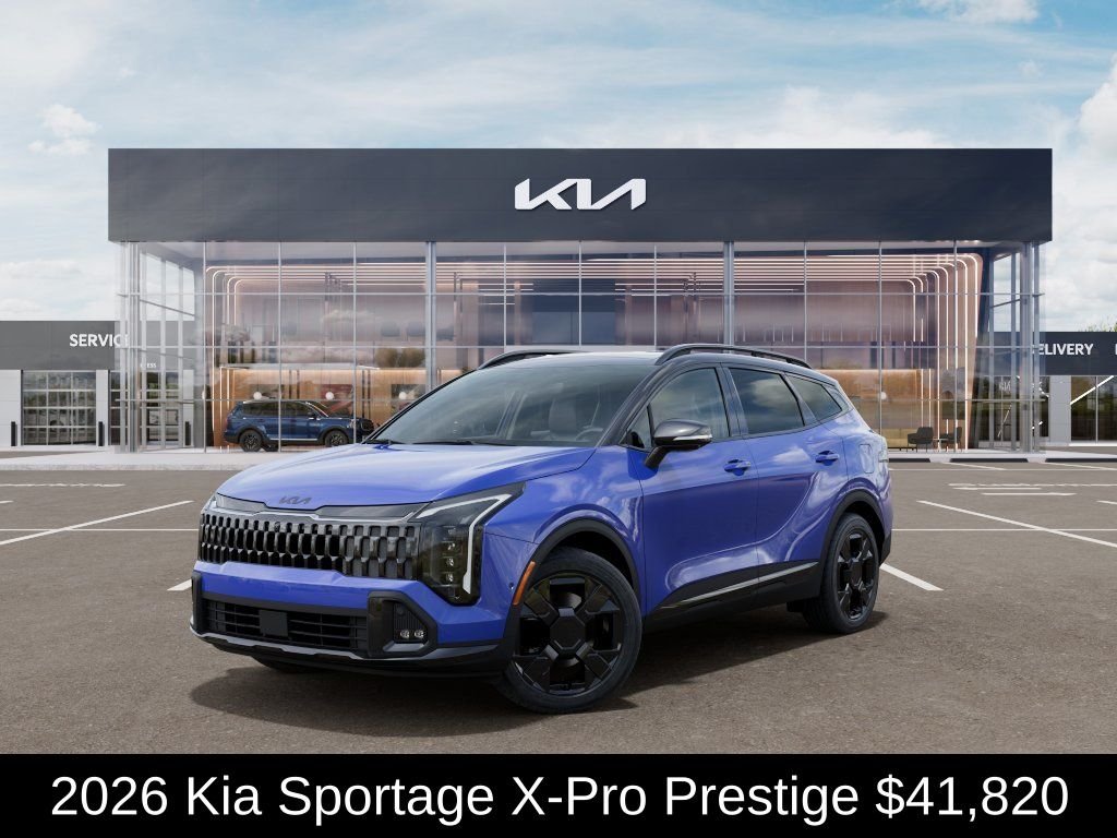 New 2026 Nebular Blue / Black Roof Kia X-Pro Prestige image 2