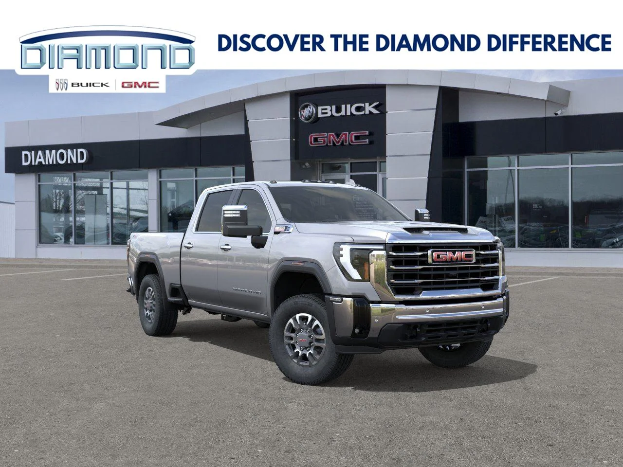 New 2026 Sterling Metallic GMC SLT image 1