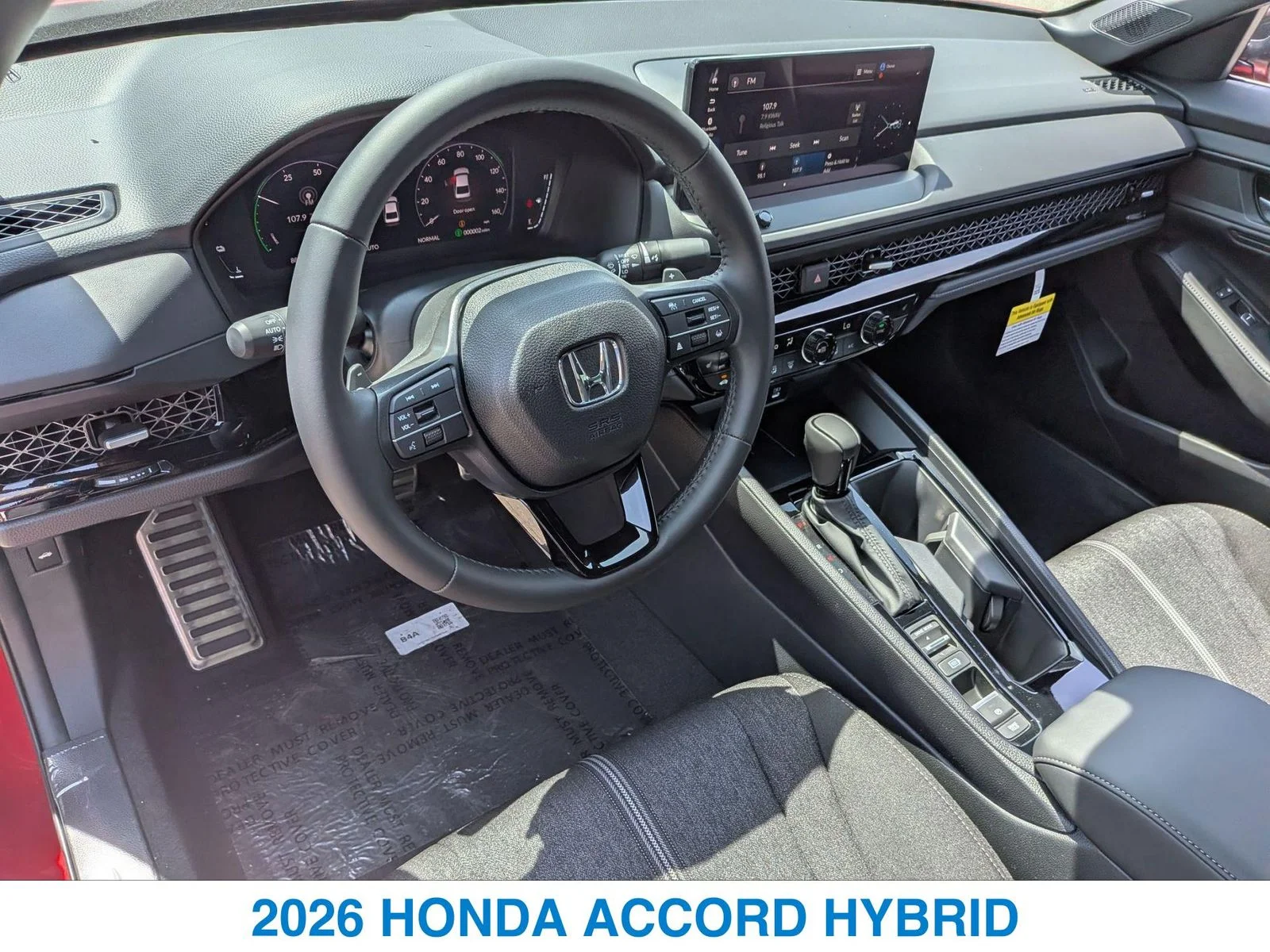 New 2026 Radiant Red Metallic Honda Sport Hybrid image 14