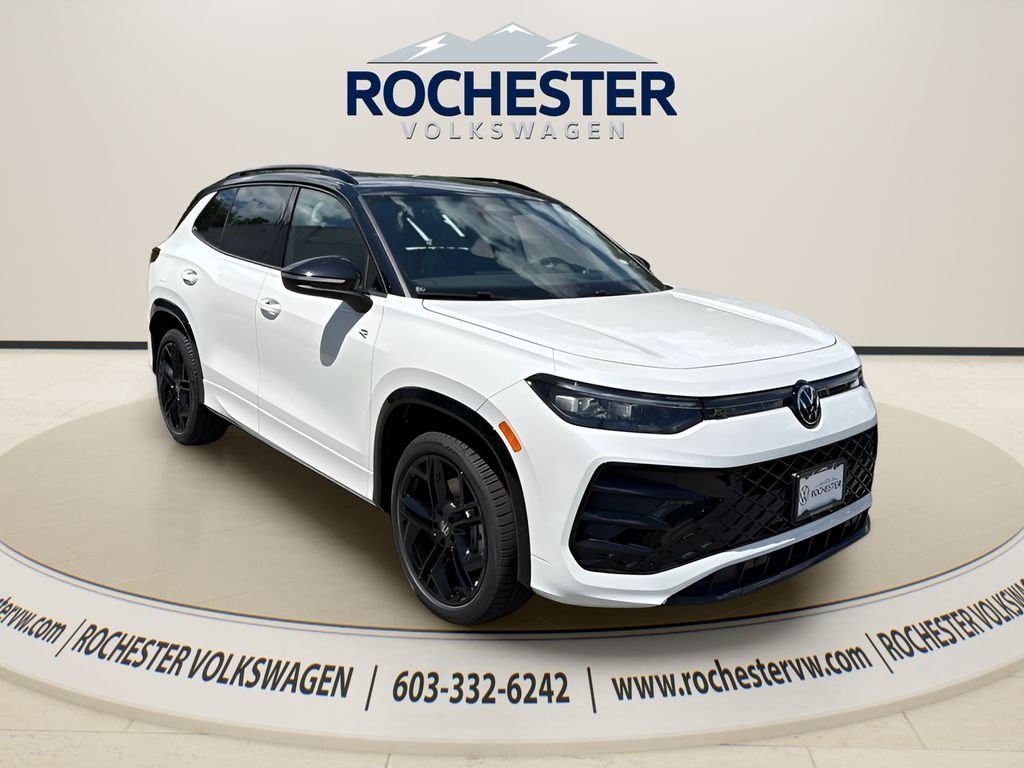 New 2026 Opal White w/Deep Black Roof Volkswagen 2.0T SE R-Line Black image 8