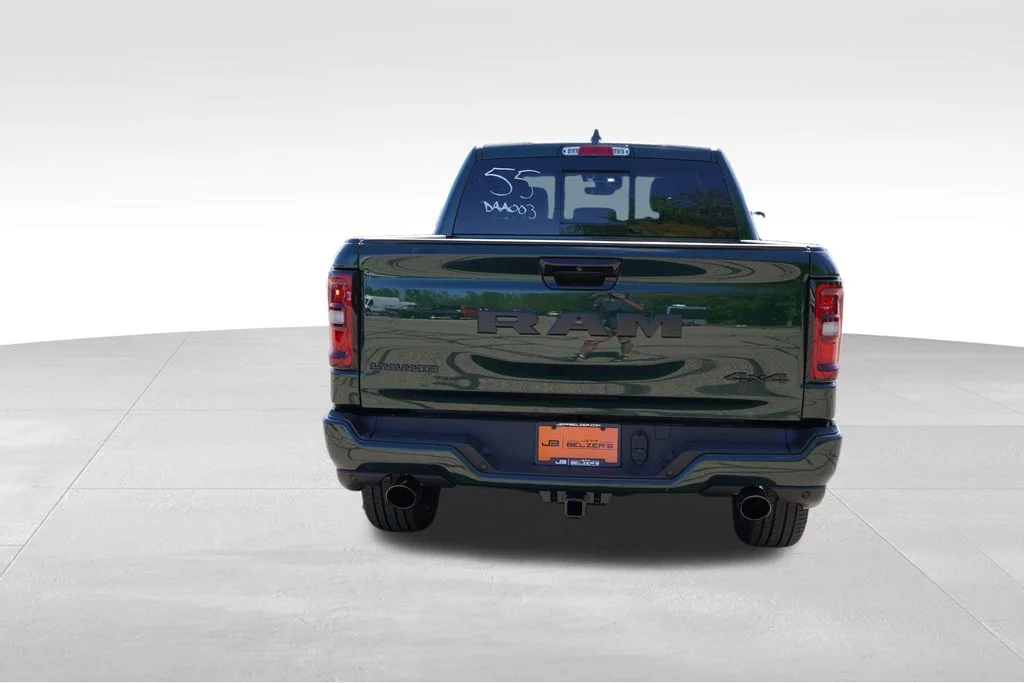 New 2026 Serrano-Green Metallic Exterior Paint RAM Laramie image 4