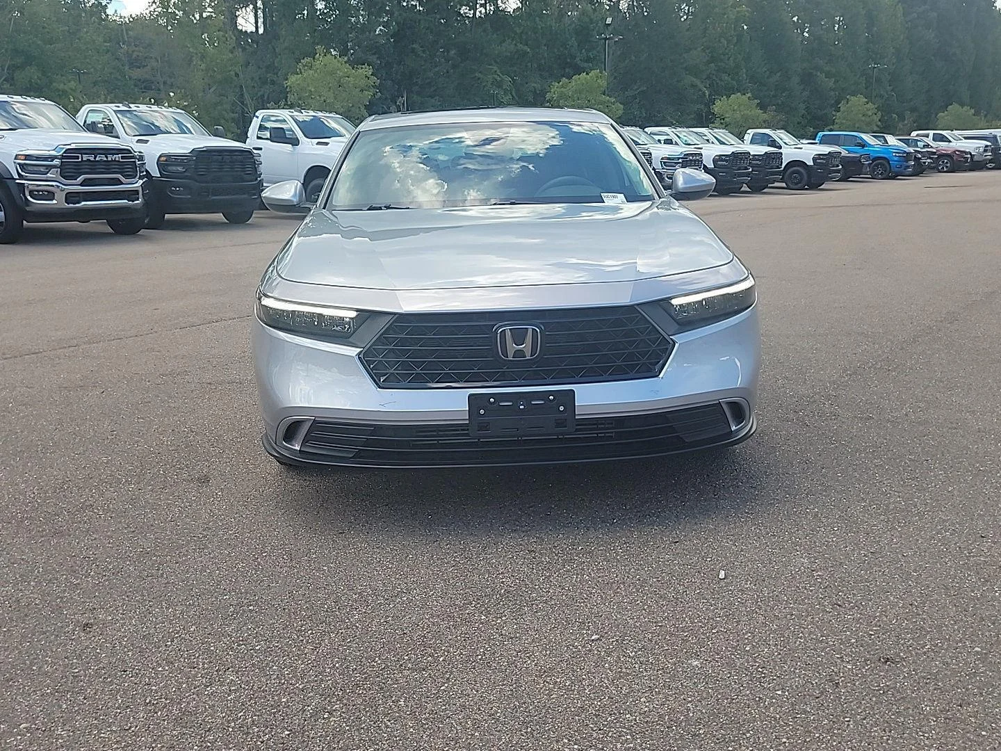 Used 2024 Solar Silver Metallic Honda EX image 21