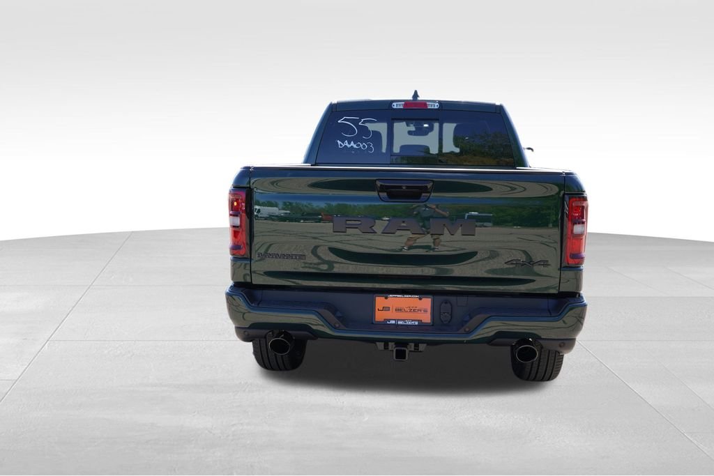 New 2026 Serrano-Green Metallic Exterior Paint RAM Laramie image 4
