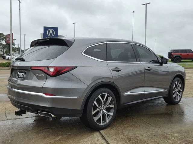 Certified Used 2023 Liquid Carbon Metallic Acura TECH image 4
