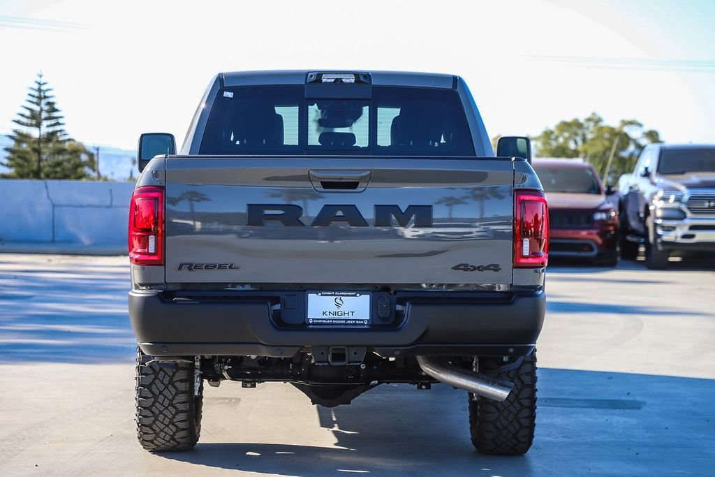 New 2026 Gray Clearcoat Ram Rebel image 9