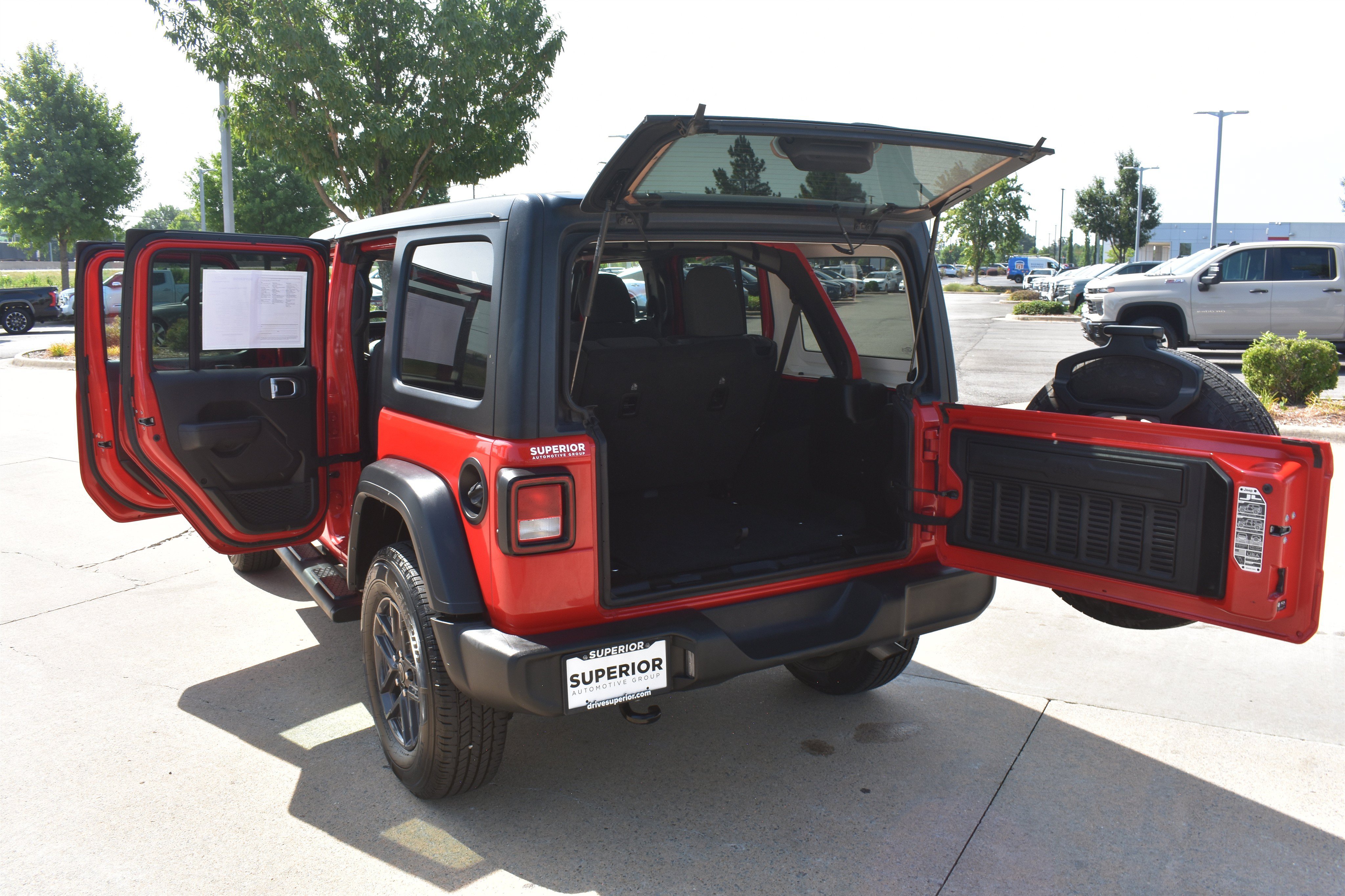 Used 2024 Firecracker Red Jeep Sport S image 15