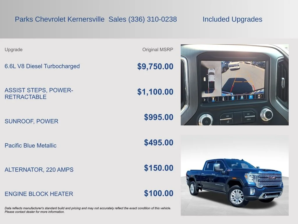 Used 2023 Blue GMC Denali image 4