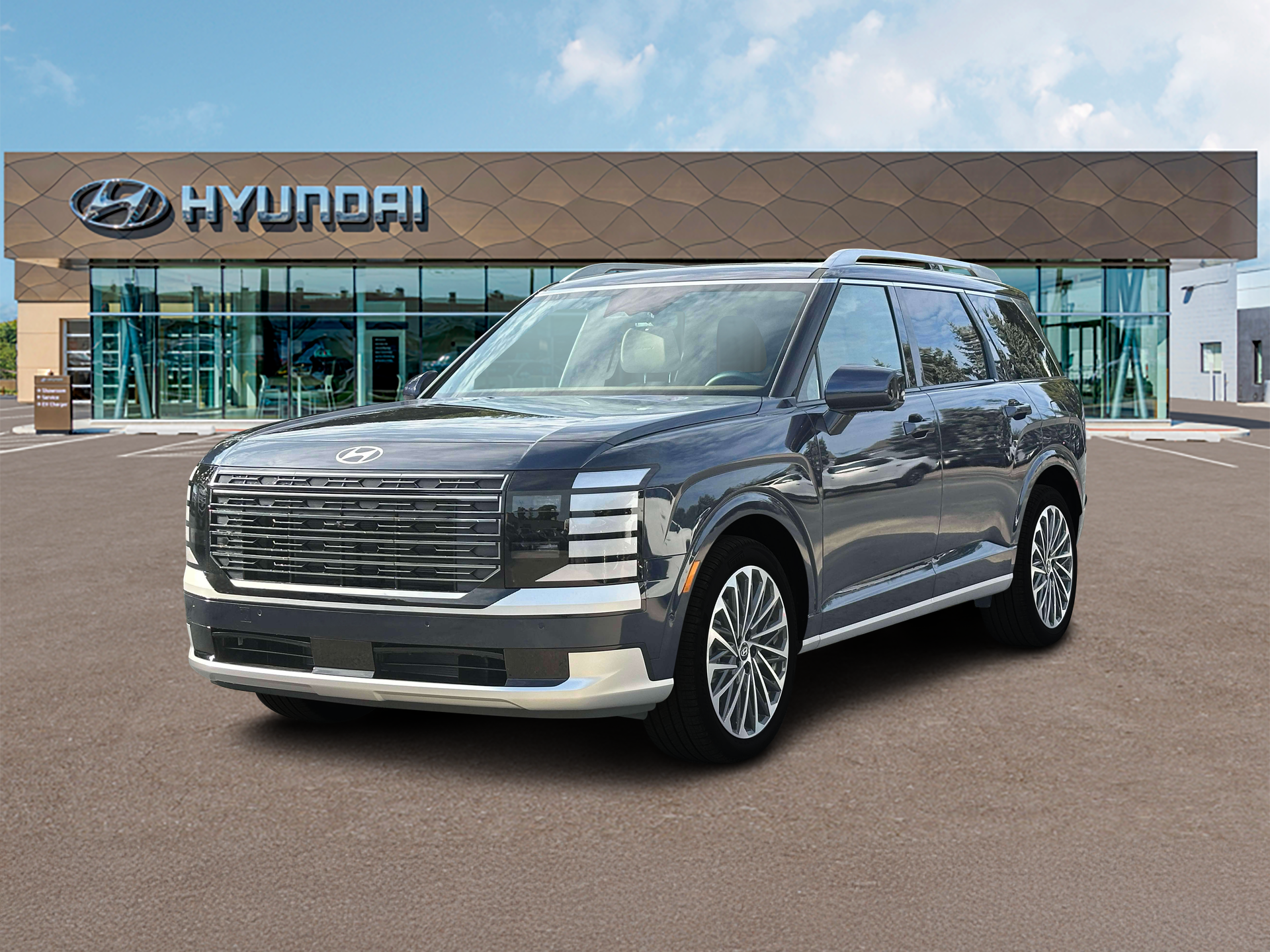 New 2027 Blue Hyundai Calligraphy AWD image 2