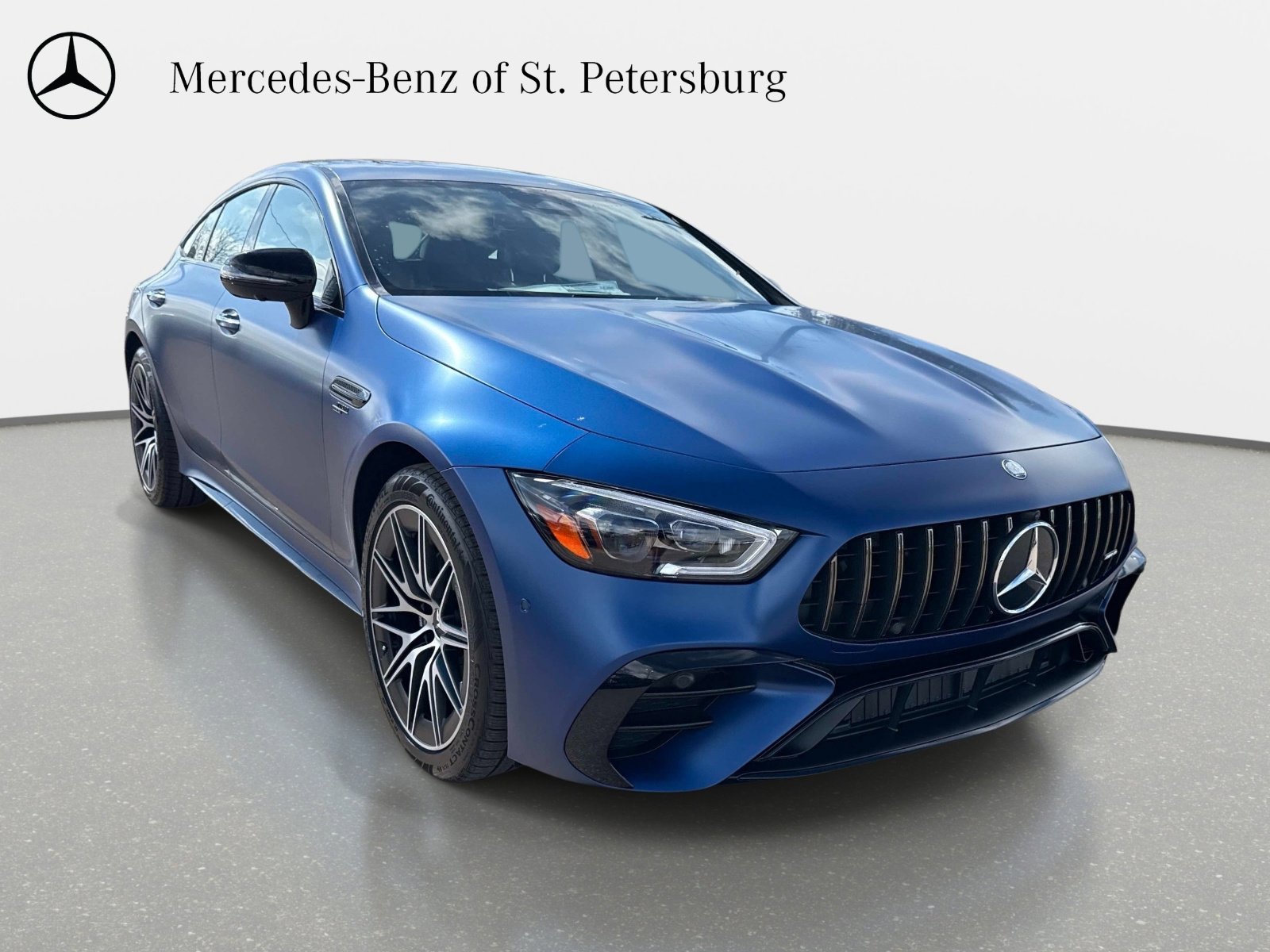 New 2026 Blue Mercedes-Benz 53 4-Door Coupe image 7
