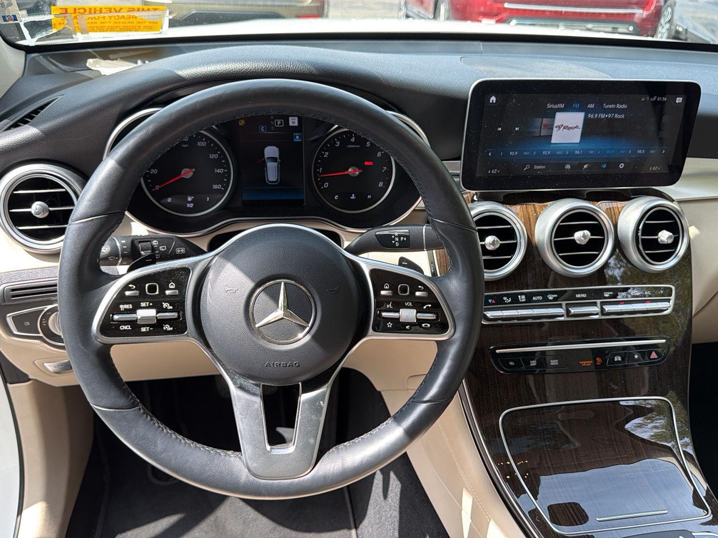 Used 2021 Polar White Mercedes-Benz GLC 300 image 2