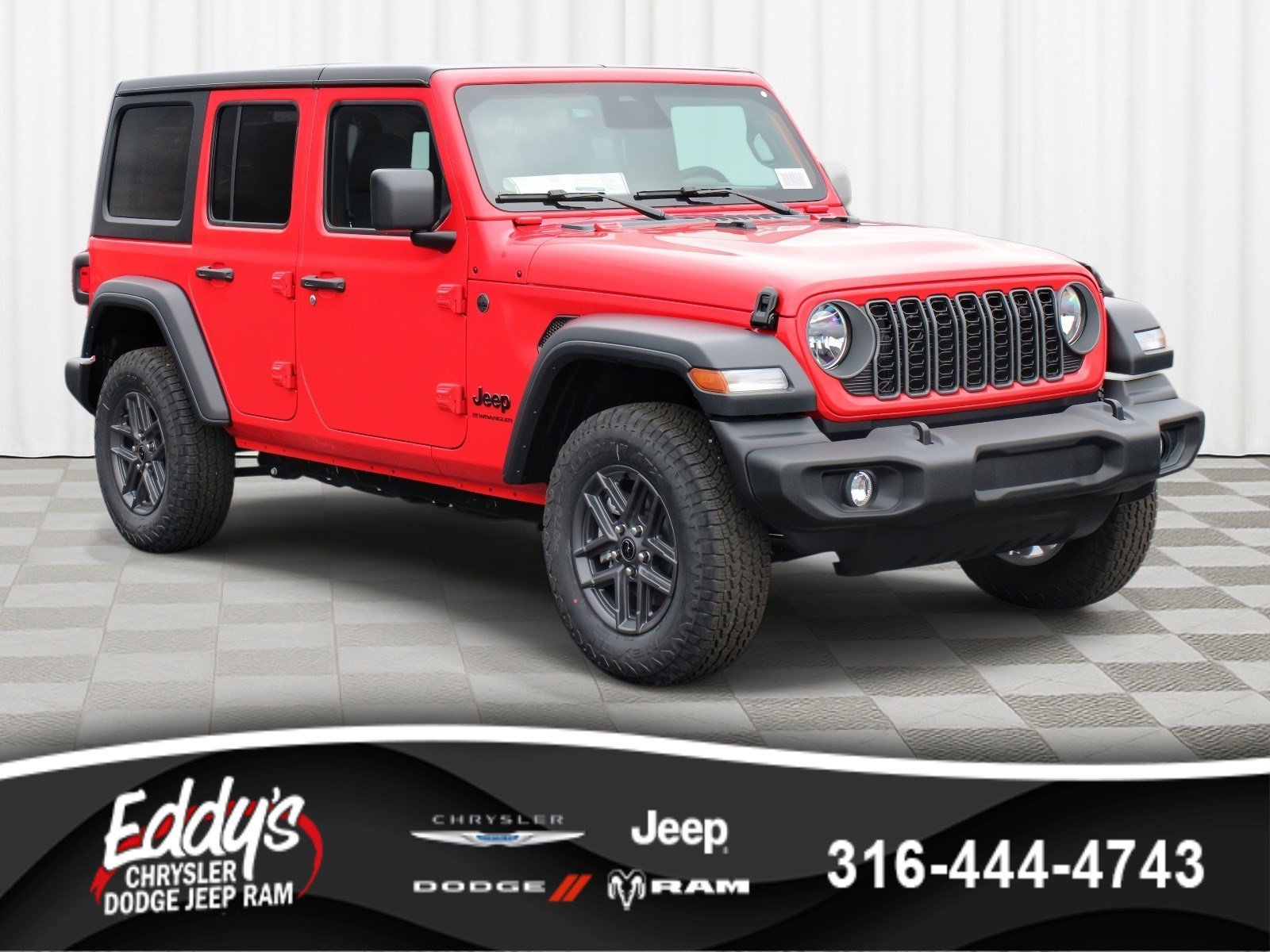 New 2026 Firecracker Red Clearcoat Jeep Sport S image 1
