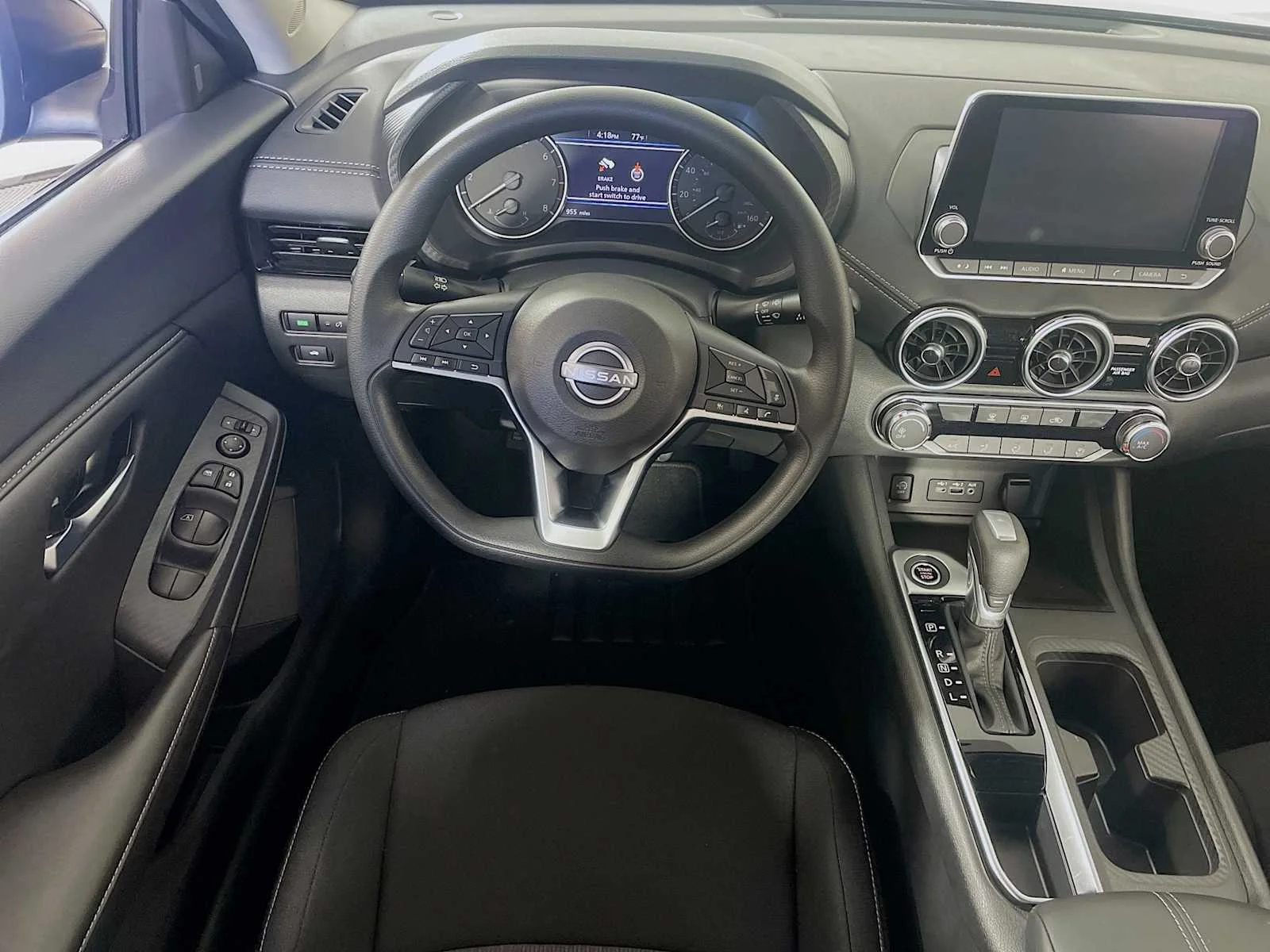 Certified Used 2025 Super Black Nissan SV image 18