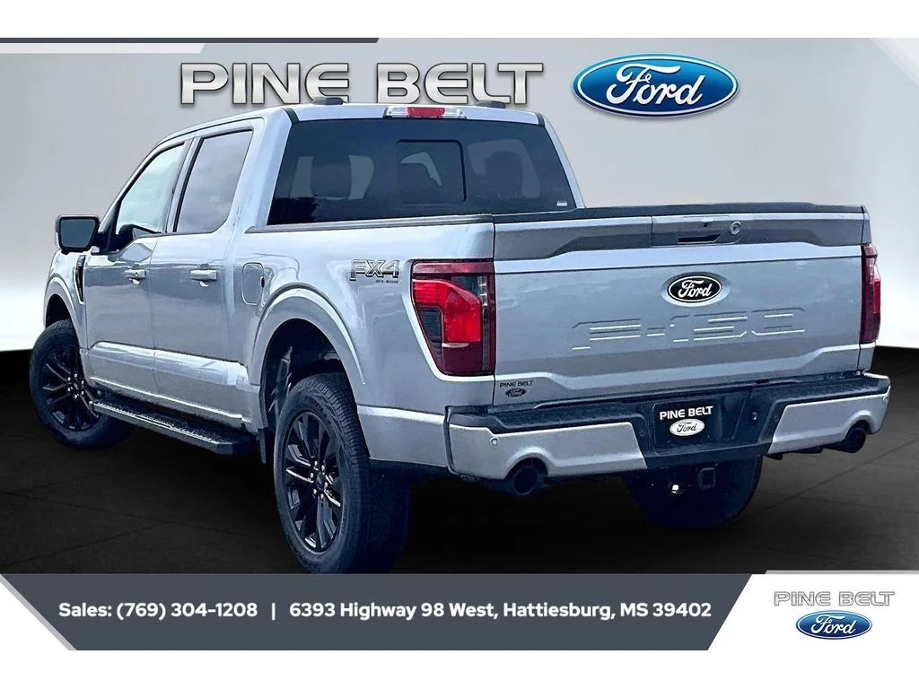 New 2026 Iconic Silver Metallic Ford XLT image 2