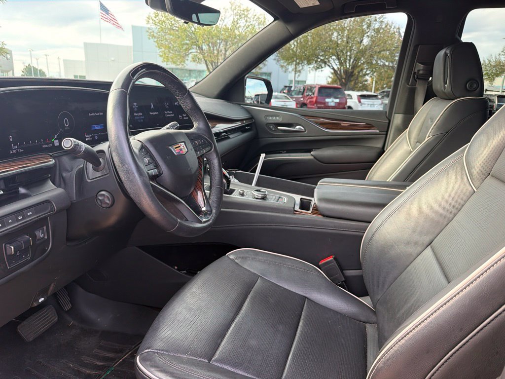 Used 2023 Black Cadillac Premium Luxury image 10