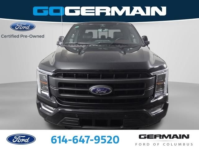 Certified Used 2023 Agate Black Metallic Ford Lariat image 2