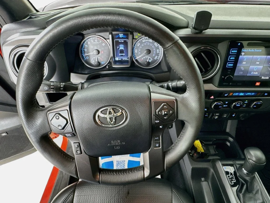 Used 2018 Inferno Red Toyota TRD Off-Road image 12