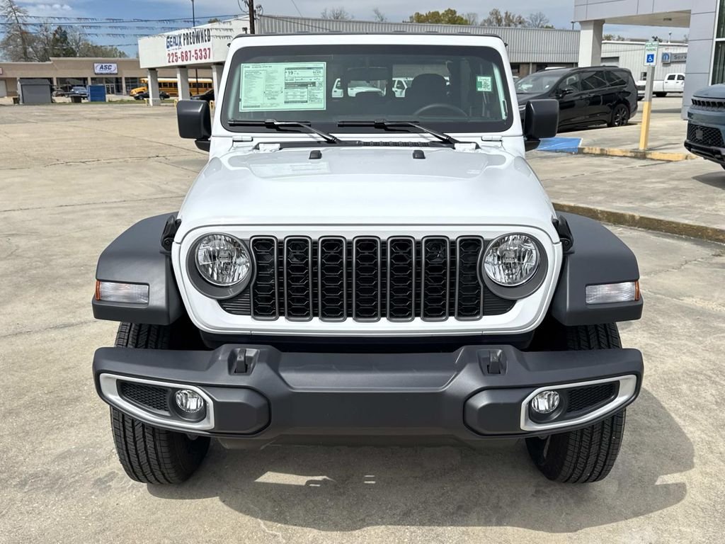 New 2026 Bright White Clear-Coat Exterior Paint Jeep Sport image 2