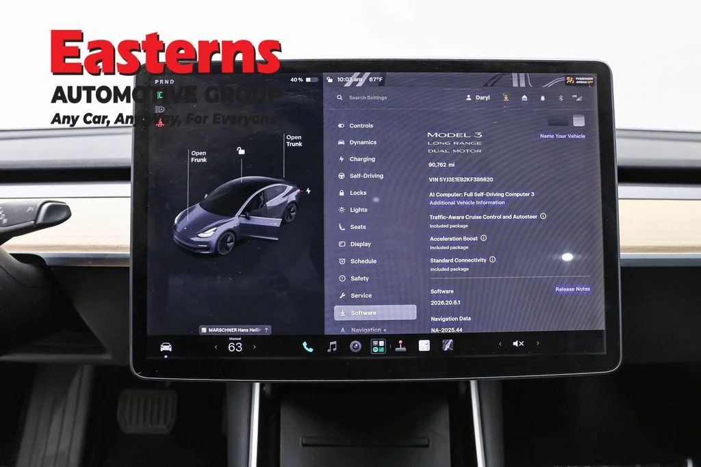 Used 2019 Gray Tesla Long Range image 12