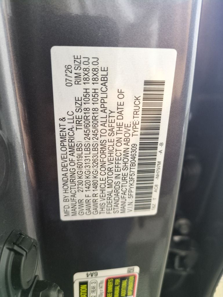 New 2026 Modern Steel Metallic Honda RTL image 29
